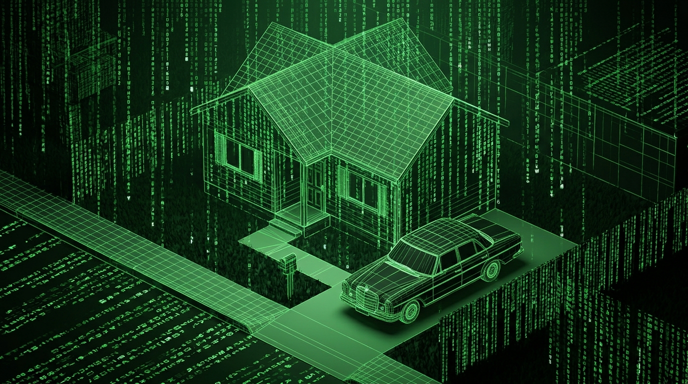 A House and Car as Metaphor for Data for the MOT service